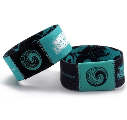kupować Festiwal pełnobarwnych drukarek RFID bransoletki poliestrowe bransoletka sublimacyjna online manufacture