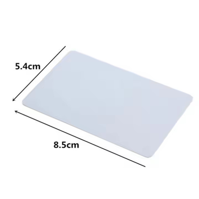 kupować 0.76 mm grubość Niestandardowe wydrukowane karty RFID IC Blank Mifare 1k 4k online manufacture