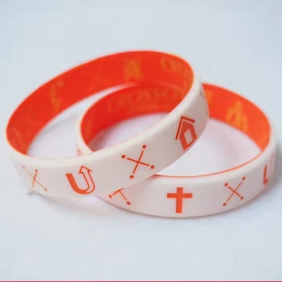 kupować Zamówione bransoletki z silikonu RFID, oprawione z atramentu, oprawione z atramentu, oprawione z atramentu, na chrześcijańskie wydarzenia online manufacture