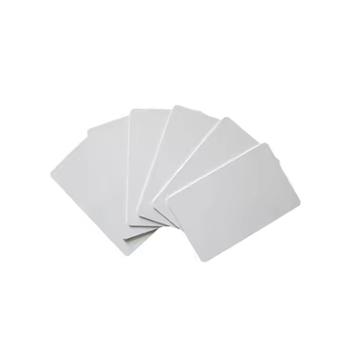 13.56Mhz 85.5*54mm Drukowalna Karta RFID z tworzyw sztucznych Biały Blank Self Inkjet Printing