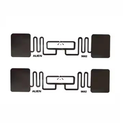 UHF Przejrzysty PVC Aluminium Etched PET Wet Inlay RFID Tag Różne rozmiary Dostępne