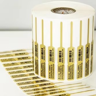 UHF RFID Etykieta biżuteria RFID Etykieta bezpieczeństwa naklejka Etykiety cenowe PVC/PET powlekane