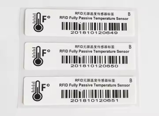 Wysokotemperaturowe RFID UHF Stickers Long Range Tag dla logistyki łańcucha chłodnego