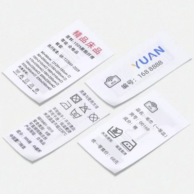 Etykieta RFID do mycia UHF U8/U9 Chip Nylon Tkanina wodoodporna Etykieta do prania tkanin włókienniczych Etykieta RFID do zarządzania odzieżą odzieżą