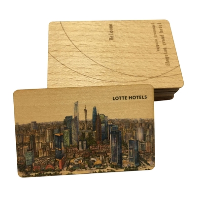 Eco Friendly Hotel Room Card Kliknij aby odblokować RFID Hotel Key Card